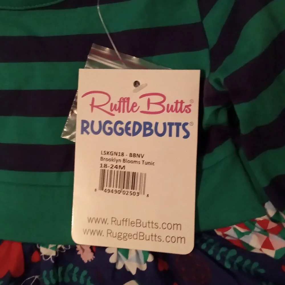 Ruffle Butts Long Sleeve Tunic - 18-24 Months - NWT - Picture 3 of 4